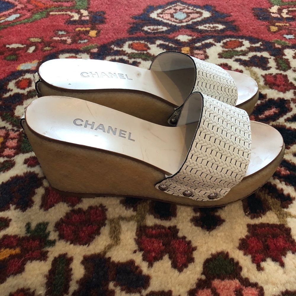 Chanel Wedges